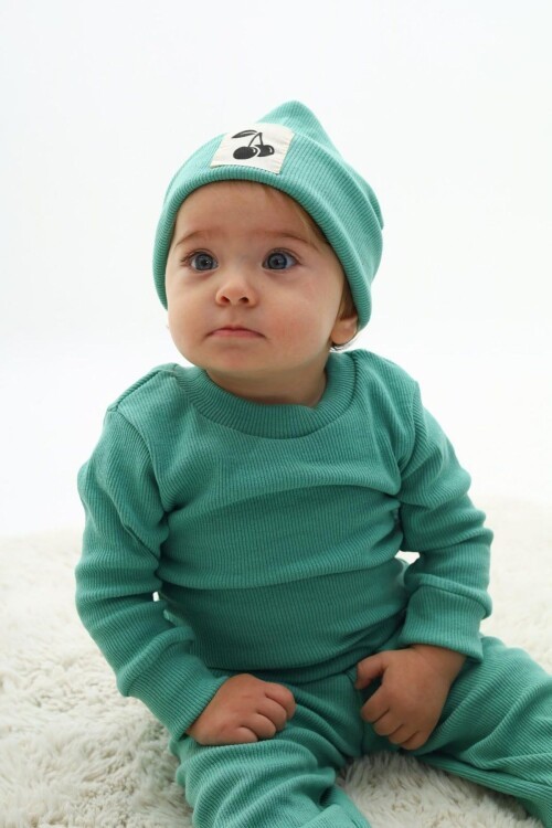 Fitilli Unisex Bebek - Çocuk Üçlü Takım