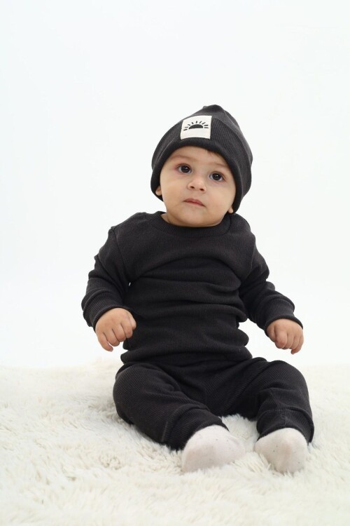 Fitilli Unisex Bebek - Çocuk Üçlü Takım