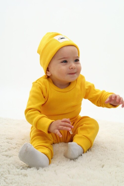 Fitilli Unisex Bebek - Çocuk Üçlü Takım