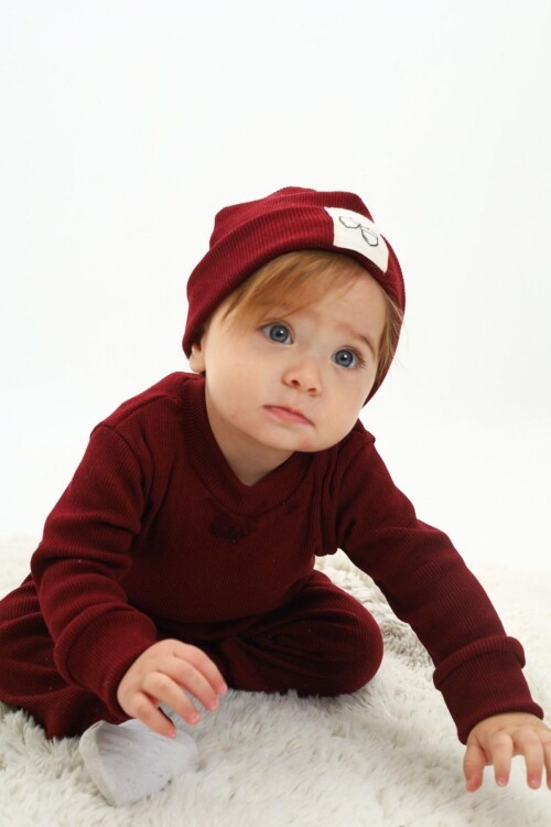 Fitilli Unisex Bebek - Çocuk Üçlü Takım