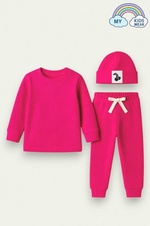 Fitilli Unisex Bebek - Çocuk Üçlü Takım