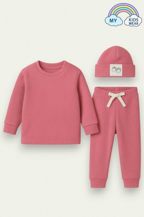 Fitilli Unisex Bebek - Çocuk Üçlü Takım
