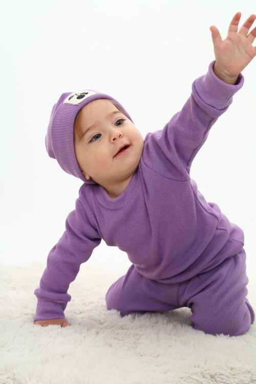 Fitilli Unisex Bebek - Çocuk Üçlü Takım