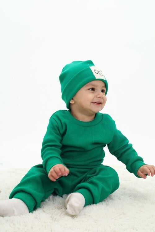 Fitilli Unisex Bebek - Çocuk Üçlü Takım