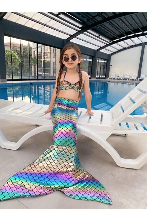 Hologram Deniz Kızı Kostümü