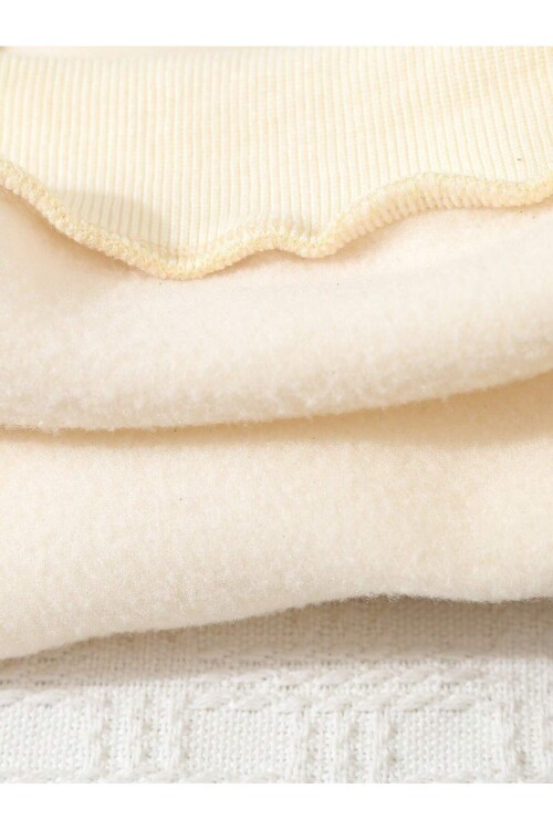 İki Parça Çocuk İspanyol Pantolon ve Baskılı Sweat