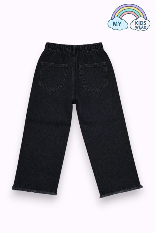Kız Çocuk Rahat Kesim Kot Pantolon 2-6 Yaş 12425
