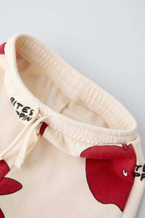 Unisex Alt Üst Çocuk Takımları Bej
