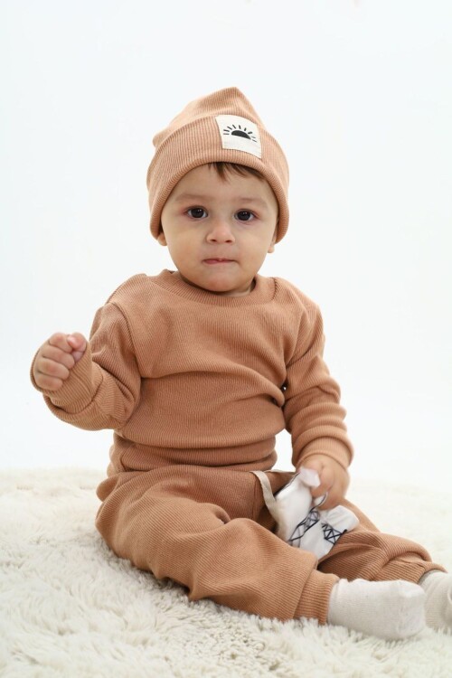 Fitilli Unisex Bebek - Çocuk Üçlü Takım