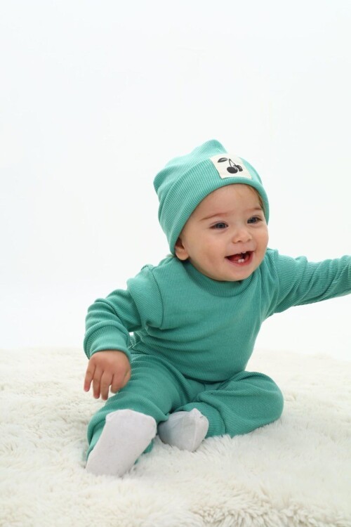 Fitilli Unisex Bebek - Çocuk Üçlü Takım