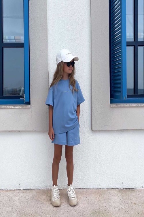 Kız Çocuk Kompakt Şortlu Takım